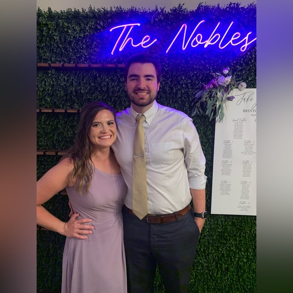 Dear Cleo Bridesmaid Dress in Lavender - Picture 2 of 4